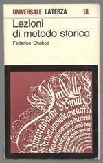 Lezione di metodo storico