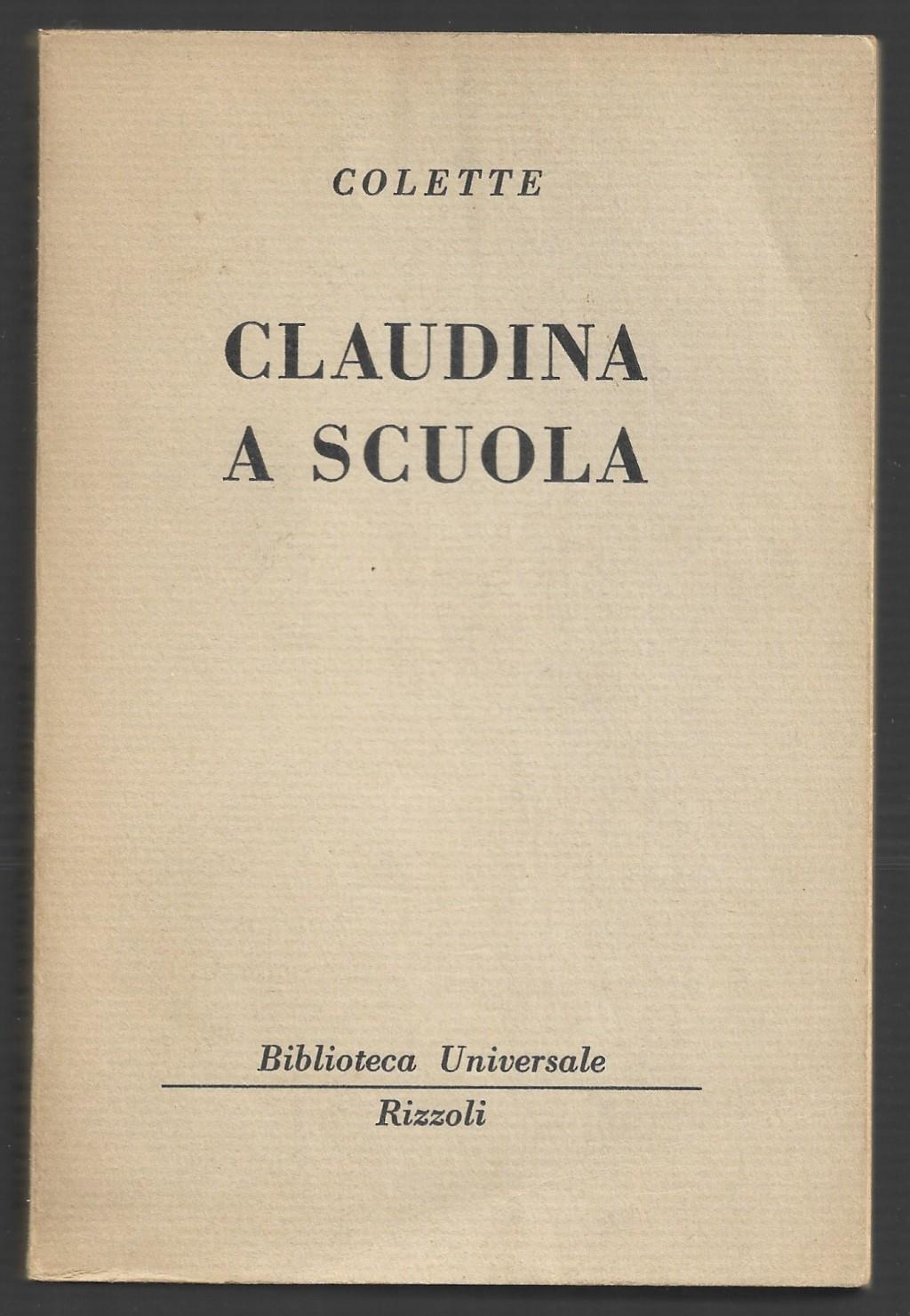 Claudina a scuola