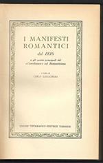 I manifesti romantici del 1816 e gli scritti del Conciliatore sul Romanticismo
