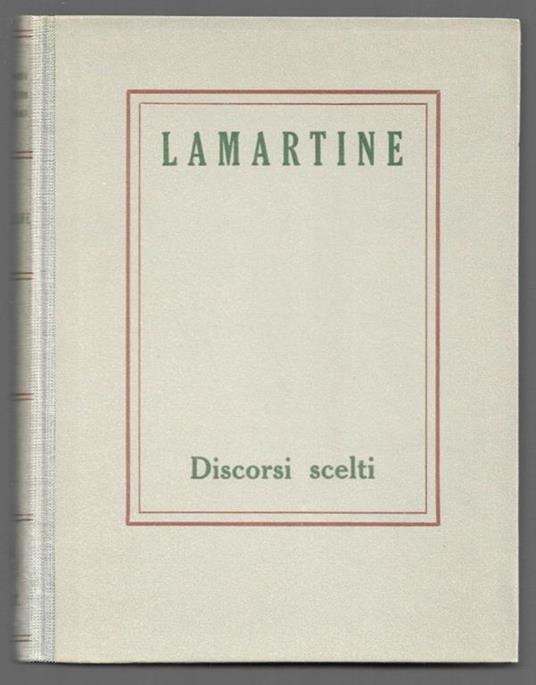 Discorsi scelti - copertina