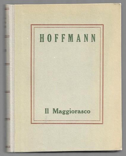 Il Maggiorasco - copertina