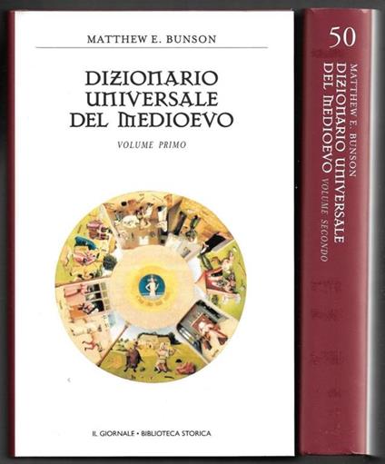 Dizionario universale del Medioevo - 2 Voll - Matthew E. Bunson - copertina