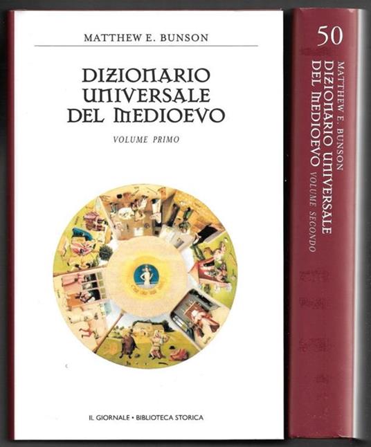 Dizionario universale del Medioevo - 2 Voll - Matthew E. Bunson - copertina