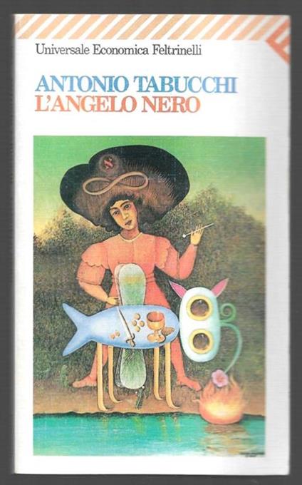 L' angelo nero - Antonio Tabucchi - copertina