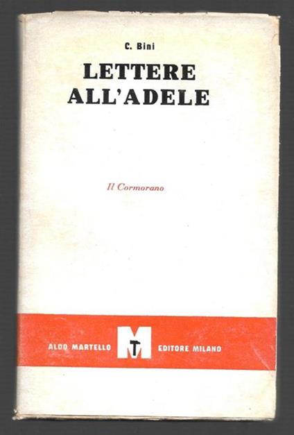 Lettere all'Adele - copertina