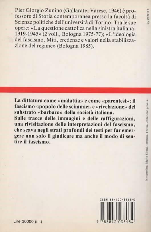 Interpretazione e memoria del fascismo. Gli anni del regime - Pier Giorgio Zunino - 2