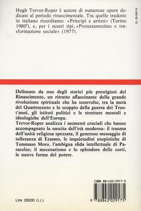 Il Rinascimento - Hugh Trevor-Roper - 2