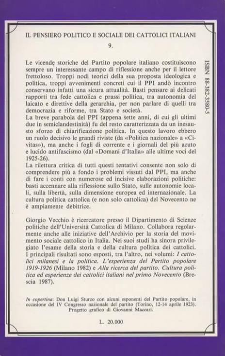 Politica e democrazia nelle riviste popolari (1919-1926) - Giorgio Vecchio - 2