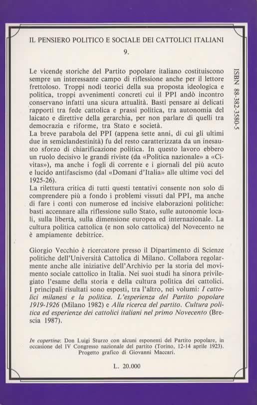 Politica e democrazia nelle riviste popolari (1919-1926) - Giorgio Vecchio - 2
