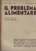 Il problema alimentare  Anno 1938