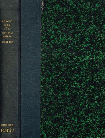 Report of the united states national museum 1933/part2-1934-1935-1936 - copertina