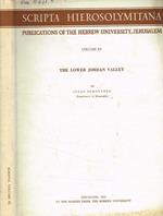 Scripta hierosolymitana Vol.XI. The lower jordan valley