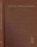 Scripta hierosolymitana Vol.XXIX. Library archives and information studies