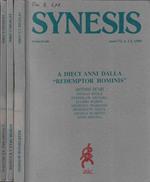 Synesis anno 1989 1-2, 3, 4