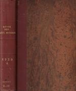 Revue des Deux Mondes Anno 1929 Luglio-Agosto