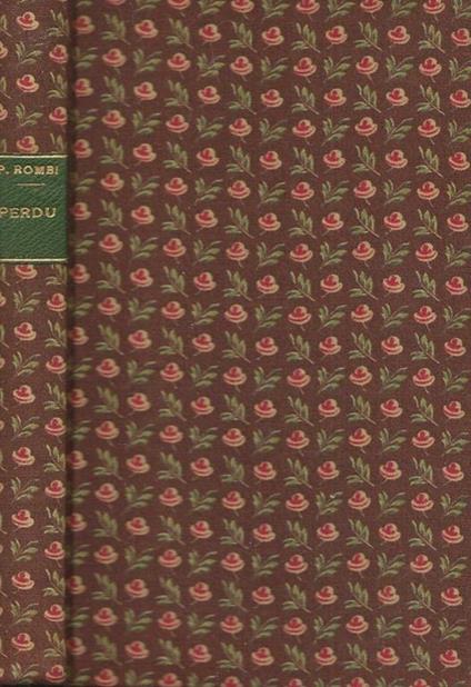 Perdu - Paride Rombi - copertina