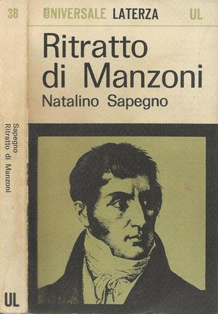 Ritratto di Manzoni - Natalino Sapegno - copertina