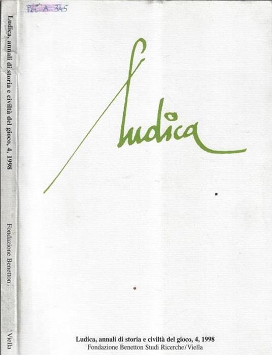 Ludica N. 4 anno 1998 - copertina
