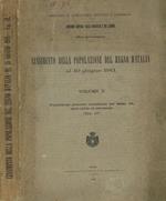 Censimento della popolazione del regno d'italia al 10 giugno 1911. Vol.II