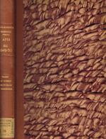 Atti della accademia delle scienze di Torino pubblicati dagli accademici segretari delle due classi. Anno accademico 1949-50, vol.84, tomo II