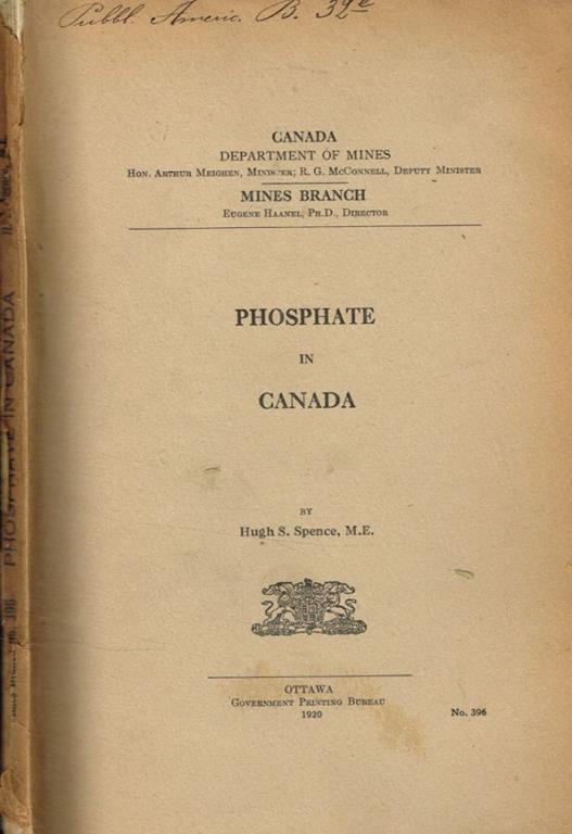 Phosphate in Canada - copertina