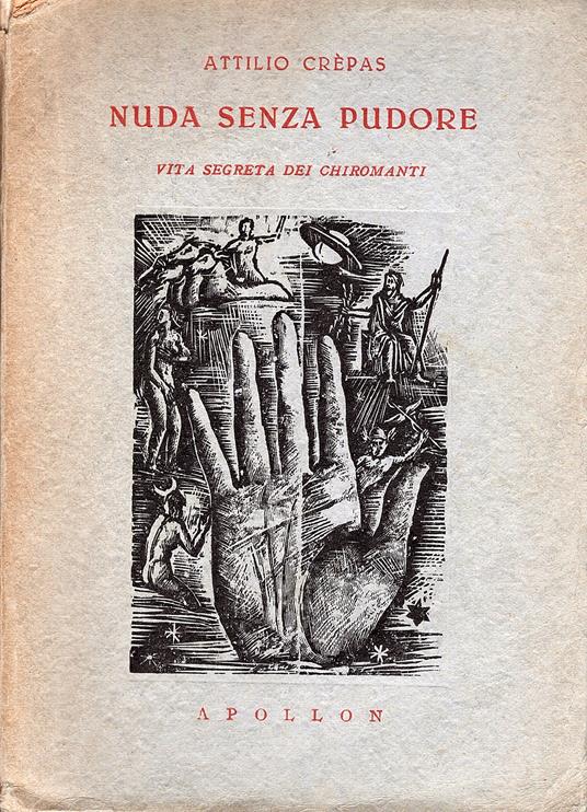 Nuda Senza Pudore Vita Segreta Dei Chiromanti - copertina