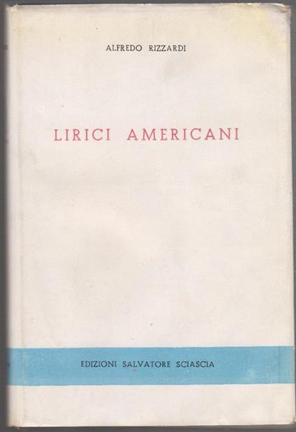 Lirici americani - copertina