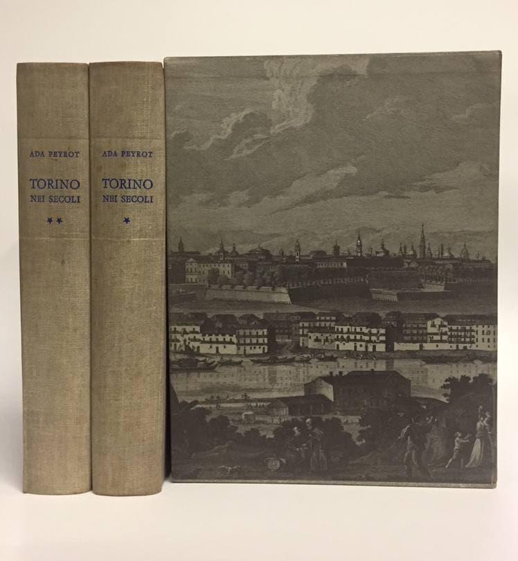 TORINO NEI SECOLI. Vedute e piante, feste e cerimonie nell'incisione dal Cinquecento all'Ottocento. Bibliografia - Iconografia - Repertorio degli Artisti. Con una introduzione di Luigi Firpo. Volume primo (1538-1825) - Volume secondo (1826-1865)
