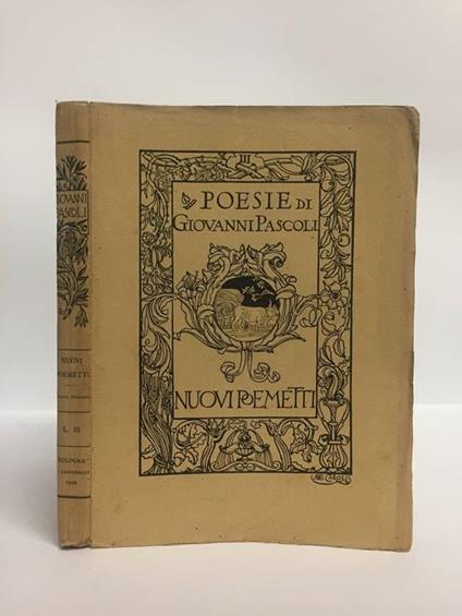 Nuovi poemetti - Giovanni Pascoli - copertina