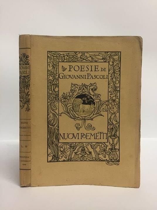 Nuovi poemetti - Giovanni Pascoli - copertina