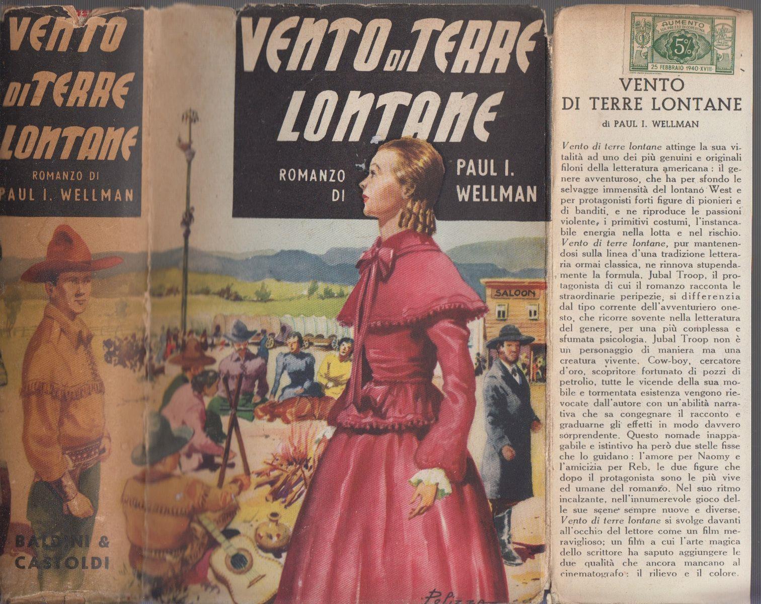 Vento Di Terre Lontane/Traduzione Di Maria Zotti E Giuseppina Ripamonti Perego/Prima Edizione