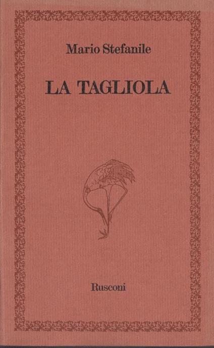 La Tagliola - Mario Stefanile - copertina