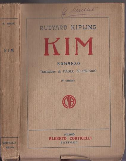 Kim - Rudyard Kipling - copertina