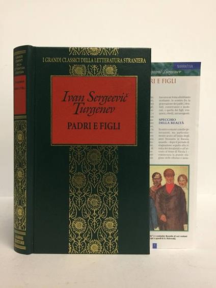 Padri e figli - Ivan Turgenev - copertina