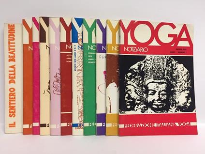 Yoga Notiziario. N. 1, 2, 3, 4, 5, 6, 7, 9,10,11 - copertina