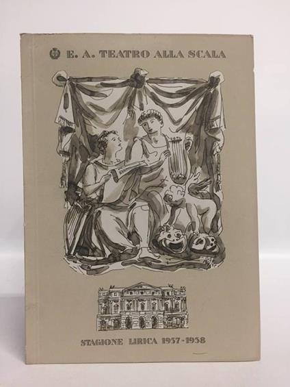 Teatro alla Scala. Stagione lirica 1957 1958. La Cecchina ossia la buona figliuola - copertina