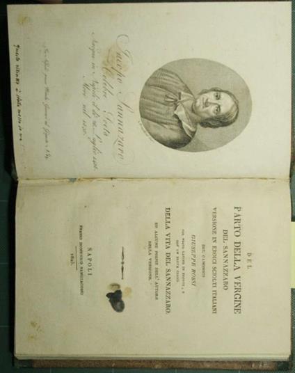 Del parto della Vergine del Sannazzaro - Jacopo Sannazzaro - copertina