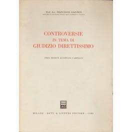 Controversie in tema di giudizio direttissimo - Francesco Gianniti - copertina