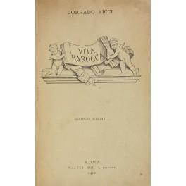 Vita barocca - Corrado Ricci - copertina