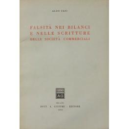 Falsità nei bilanci e nelle scritture delle società commerciali - Aldo Fabris - copertina