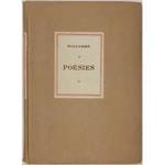 Poesies. Edition de 2000 exemplaires numerotes