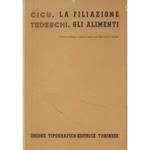 La filiazione (Cicu). Gli alimenti (Tedeschi)