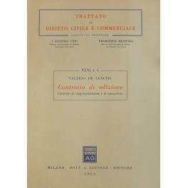 Contratto di edizione. Contratti di rappresentazione e di esecuzione - Valerio De Sanctis - copertina