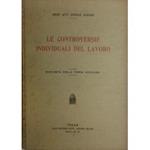 Le controversie individuali del lavoro