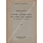 Resoconto dei lavori legislativi della Camera e delle Commissioni dall'8 maggio 1948 al 31 dicembre 1949. N. 4