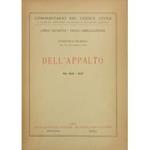 Dell'appalto. Art. 1655-1677
