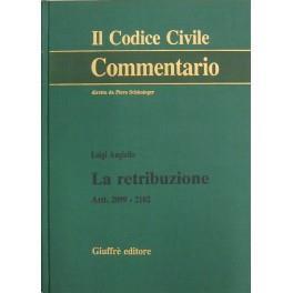 La retribuzione. Artt. 2099-2102 - Luigi Angiello - copertina