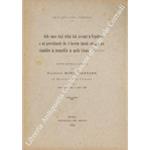 Sulle cause degli ultimi fatti avvenuti in Tripolitania e sui provvedimenti che il Governo intende adottare per ristabilire la tranquillità in quella Colonia. Interpellanza del Senatore Mosca Gaetano al Ministro delle Colonie svolta nella seduta del 