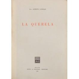 La querela - Alberto Candian - copertina