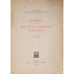 Storia del diritto pubblico italiano. Lezioni